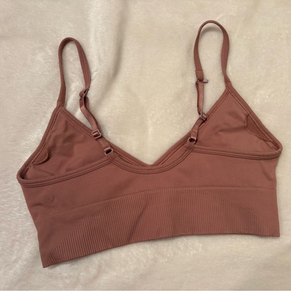 Lululemon Athletica Rust Bralette - Picture 2 of 2